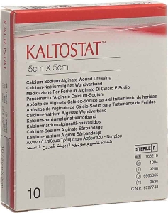KALTOSTAT Kompressen 5x5cm steril, 10 Stück