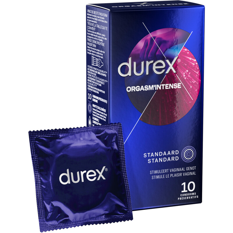 Durex Condooms orgasm intense met ribbels
