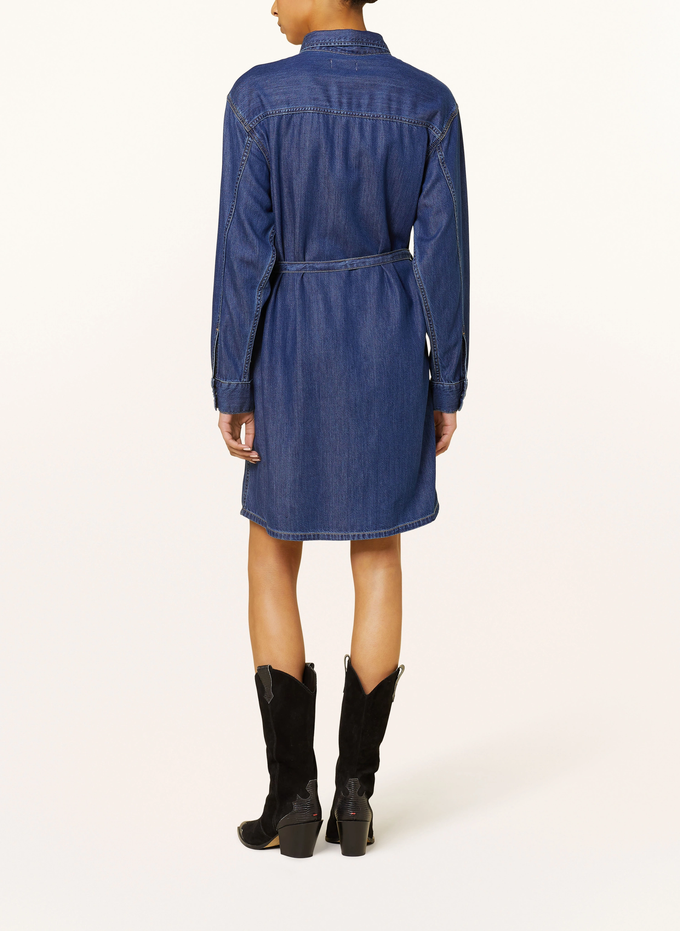Calvin Klein Jeans Hemdblusenkleid in Jeansoptik
