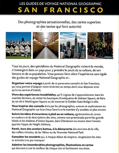 NATIONAL GEOGRAPHIC - SAN FRANCISCO NATIONAL GEOGRAPHIC