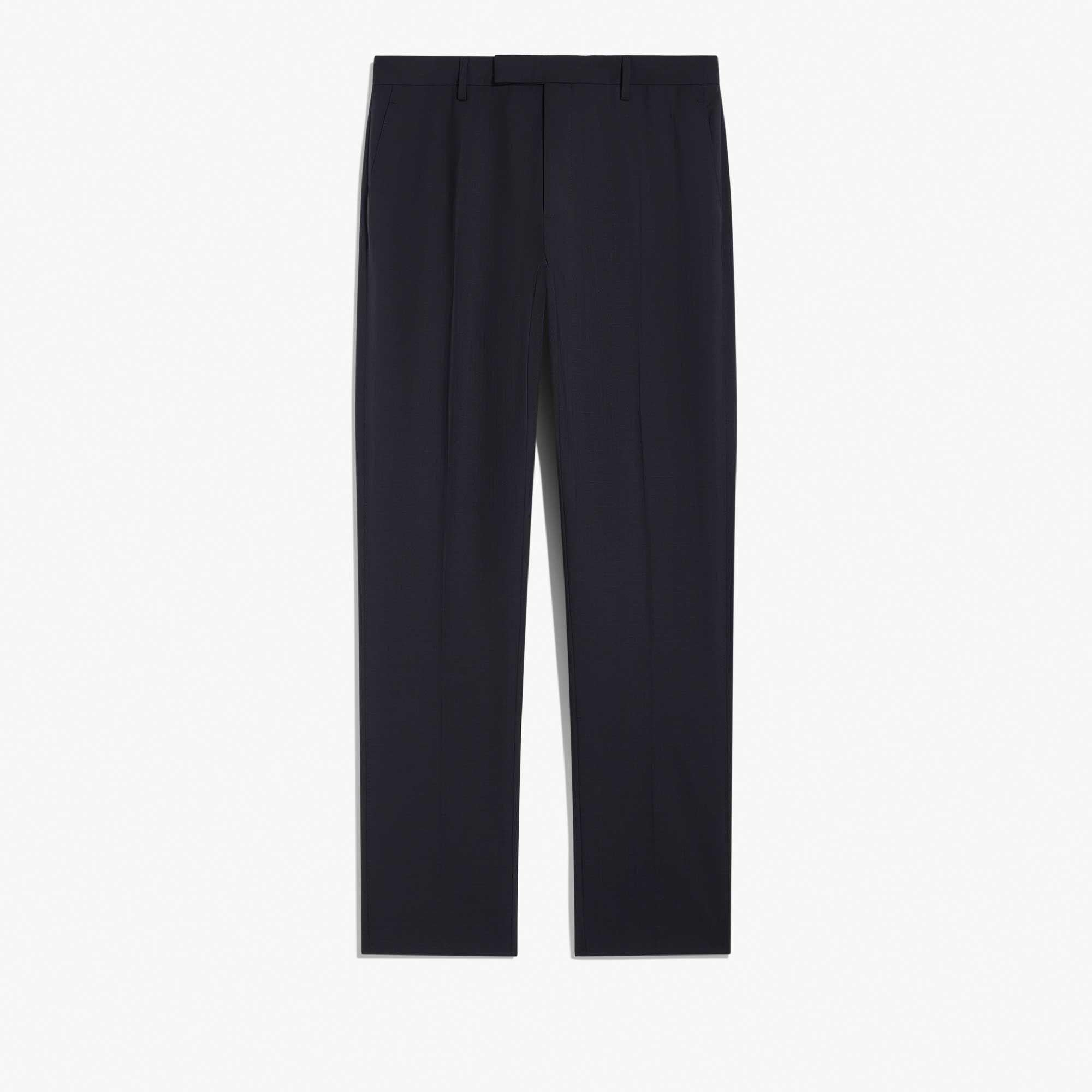Pantalon Slim Classique En Laine