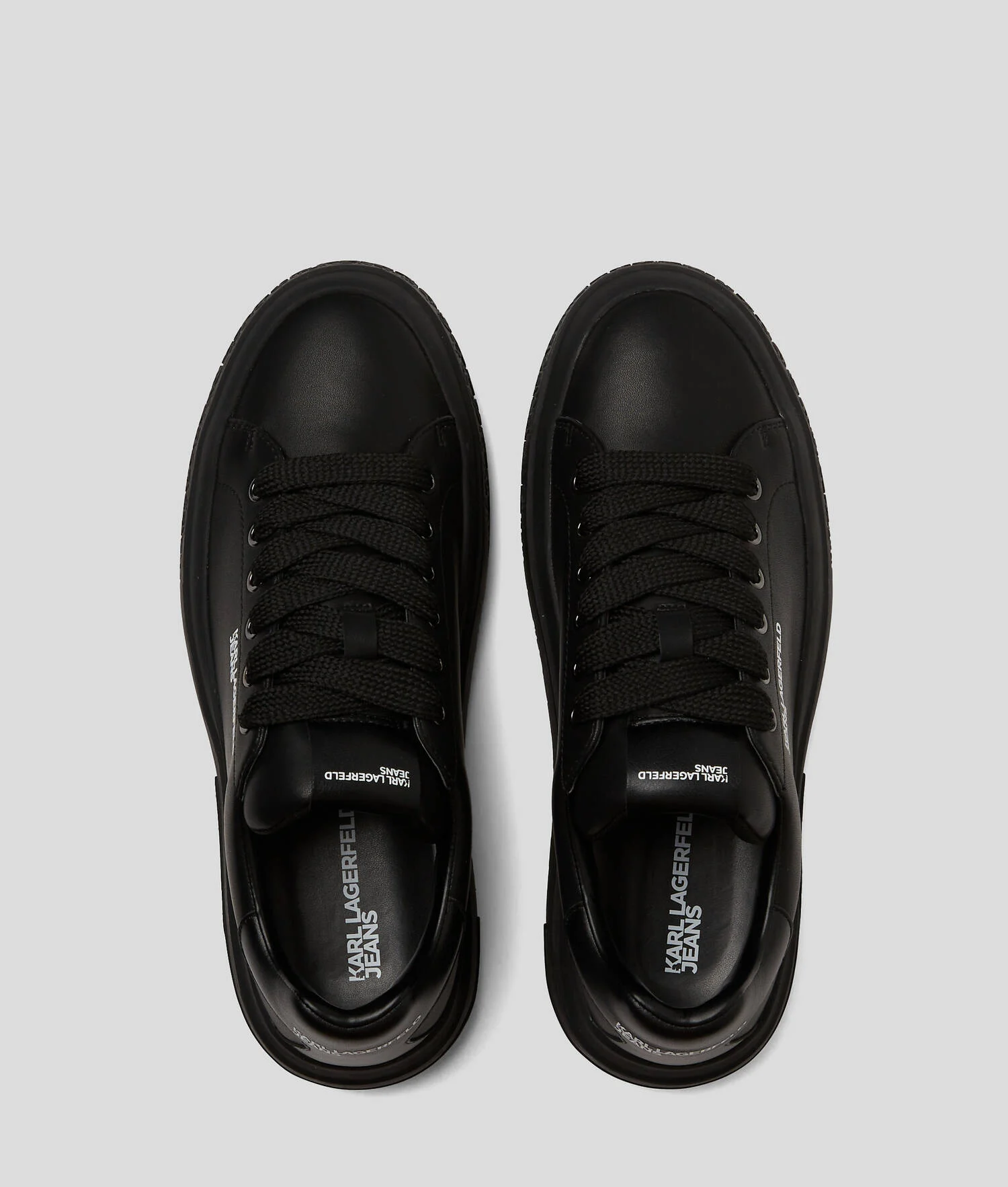 BASKETS EN CUIR KLJ