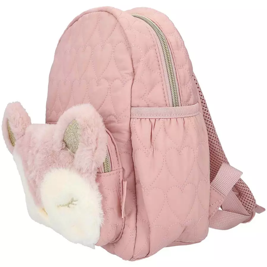 Depesche Rucksack Reh Wild Forest Princess Mimi 27 x 23 x 14 cm rosé