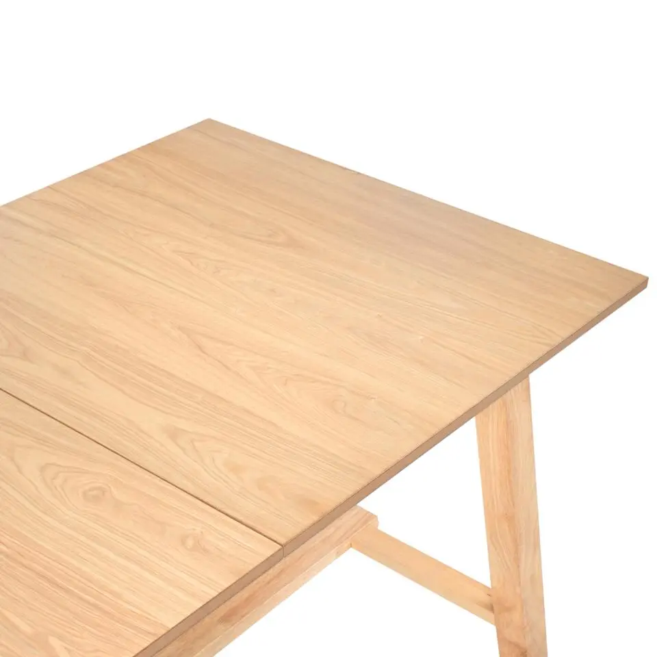 BARNES - Eettafel - Lichthout - 160/200 x 90 cm - MDF