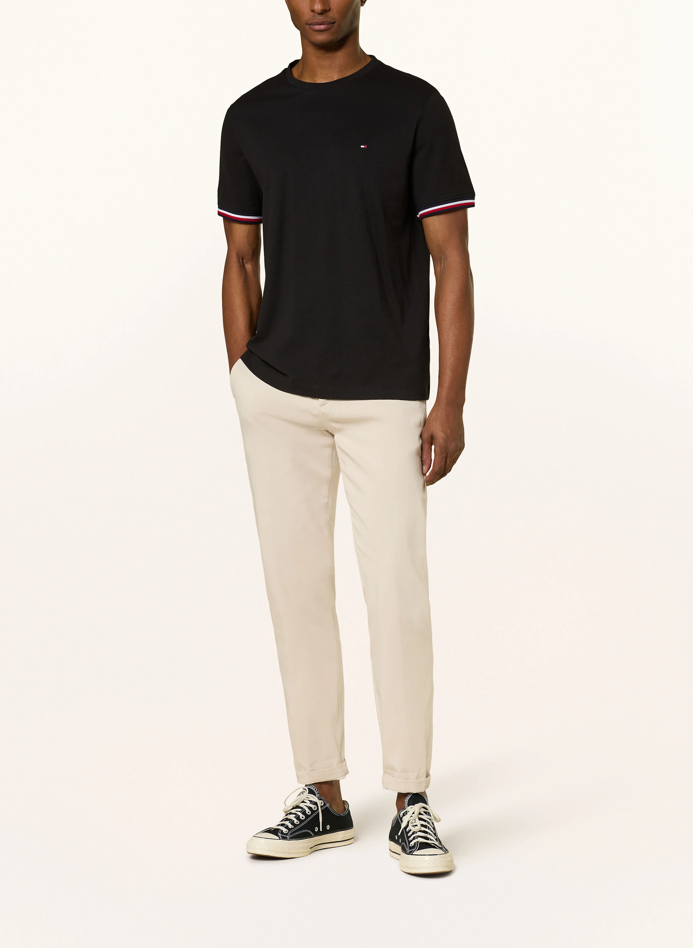 TOMMY HILFIGER T-Shirt aus Piqué