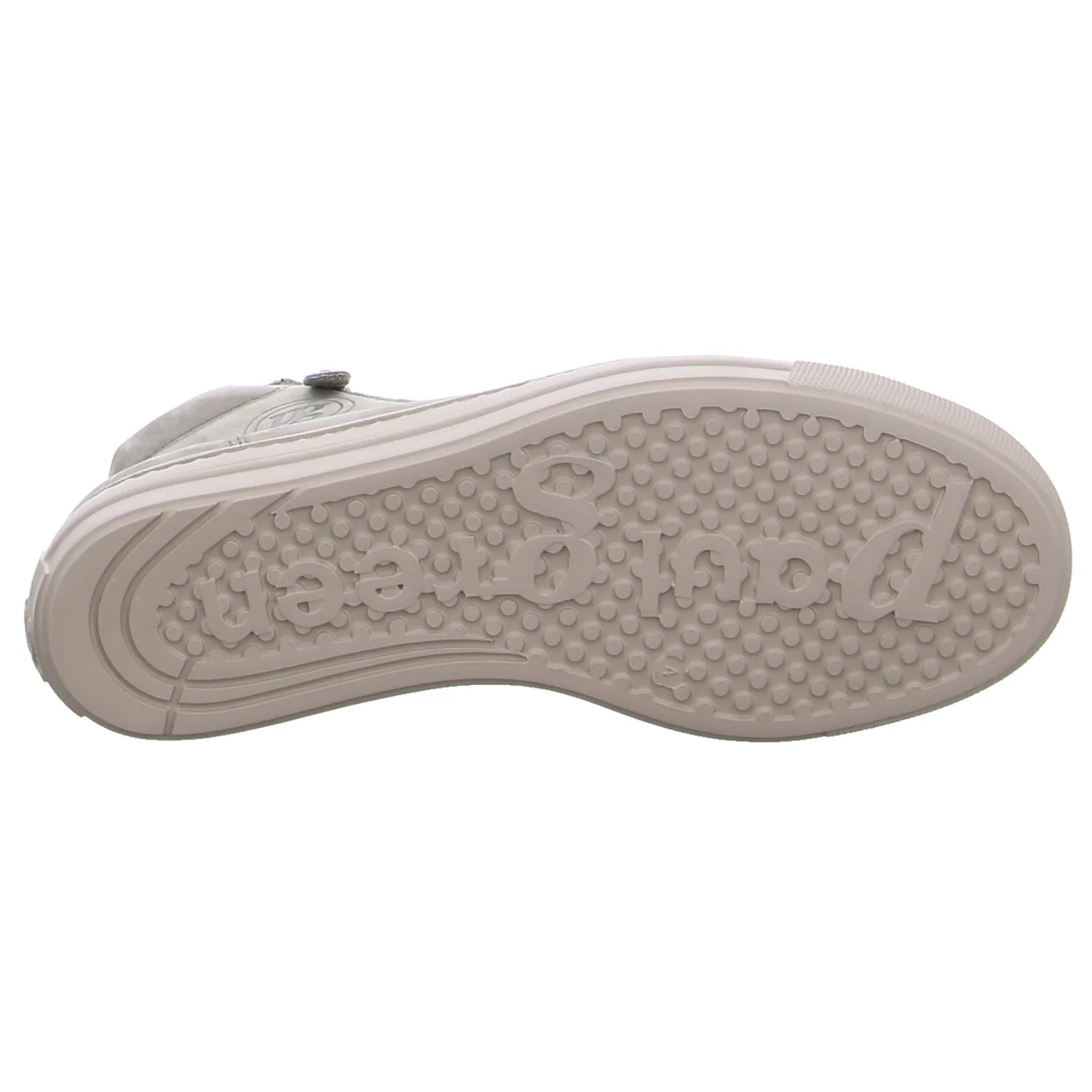 PAUL GREEN Mid Cut Sneaker Taupe Leder