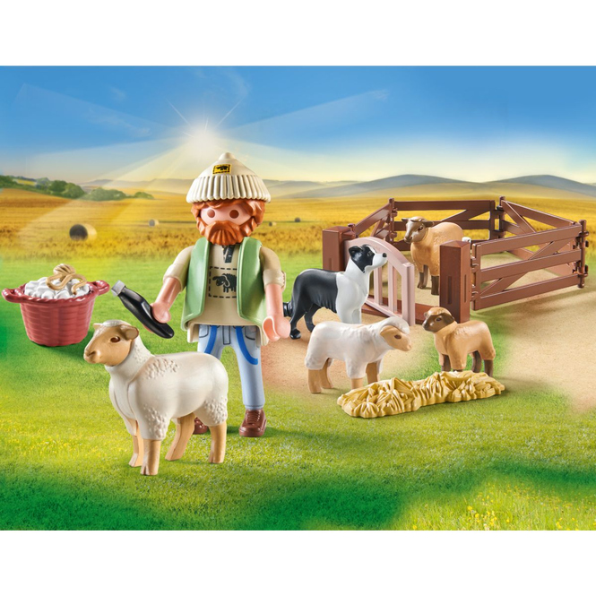 PLAYMOBIL® 71444 - Junger Schäfer mit Schafen - Playmobil Country