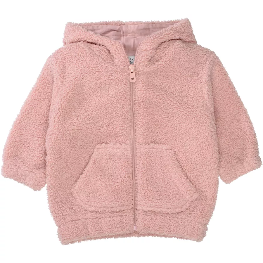 STACCATO Plüschjacke dusty rose