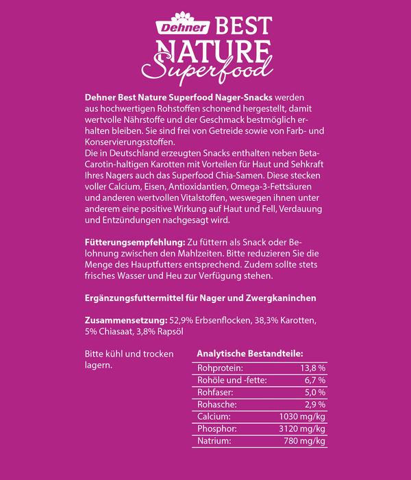 Dehner Best Nature Nagersnack Superfood