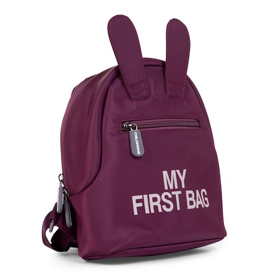 Sac à dos My First Bag   Aubergine        de               Childhome