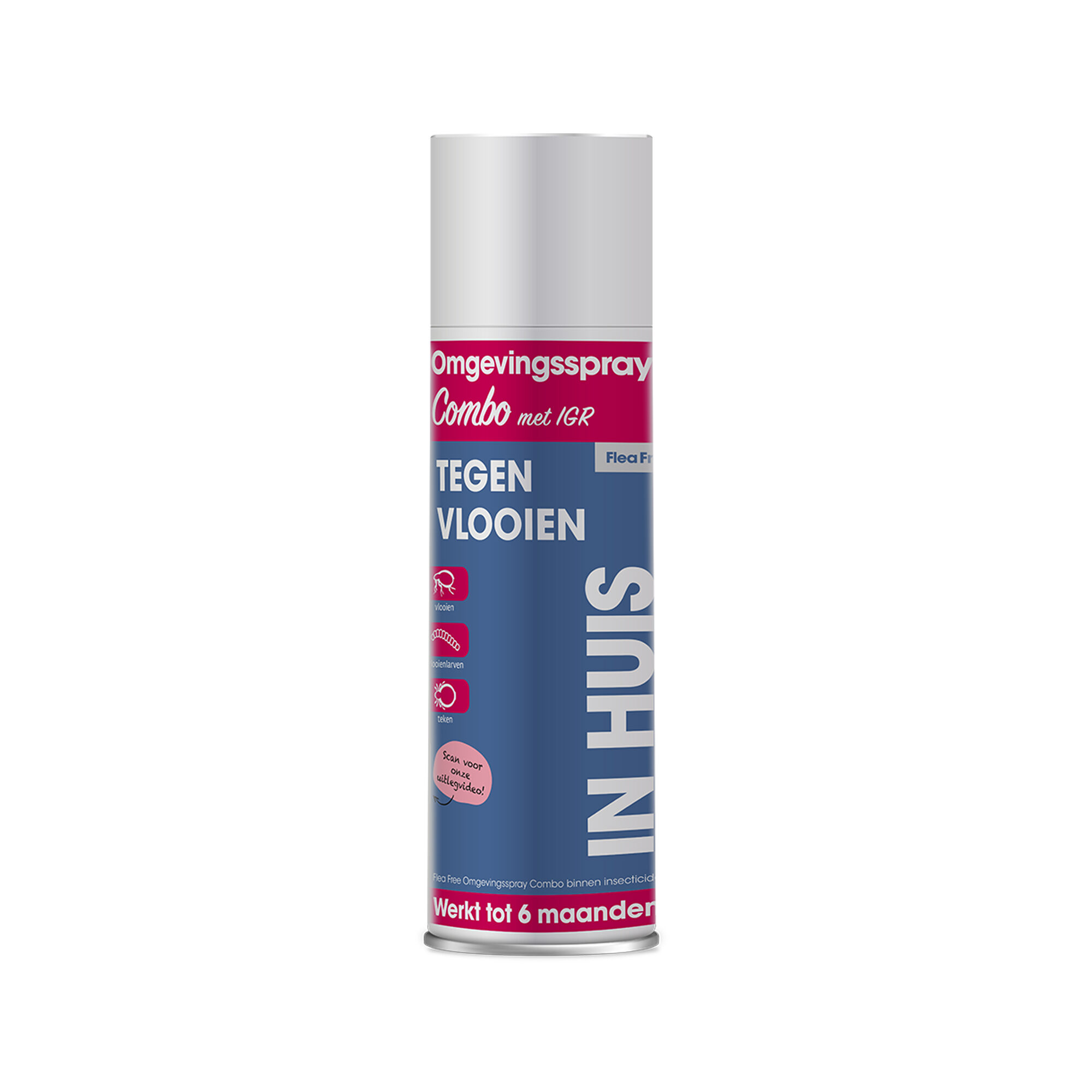 Flea Free Omgevingsspray Combo met IGR
