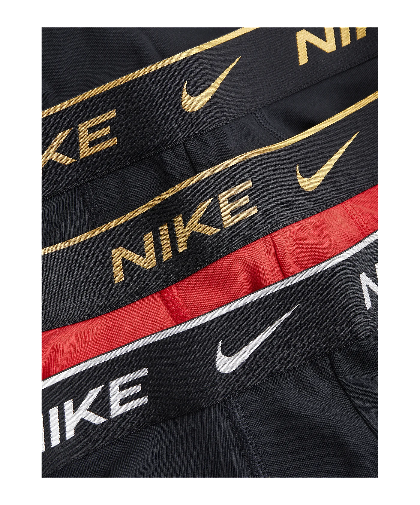 Nike Cotton Trunk 3er Pack Boxershort Schwarz FEXG