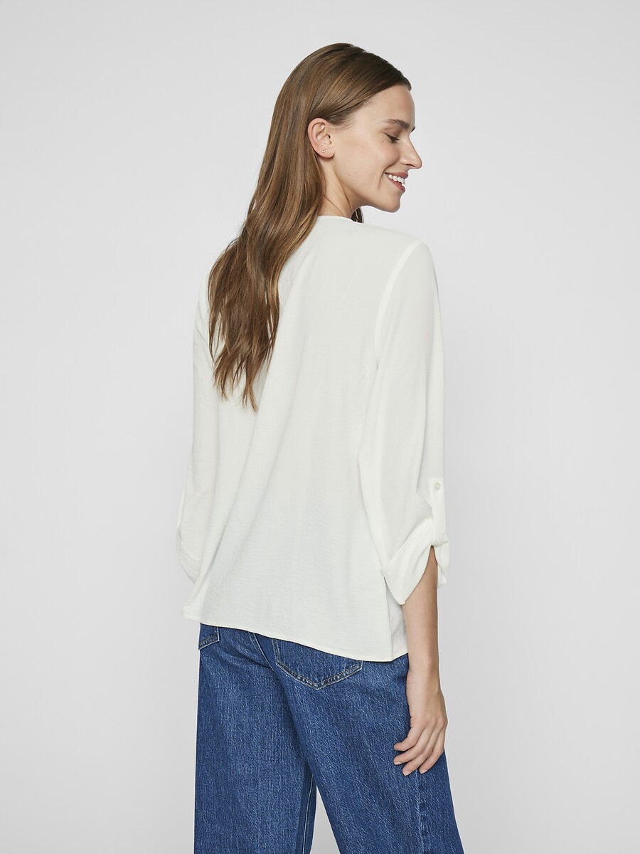 VILA<br>Blusa com decote em V