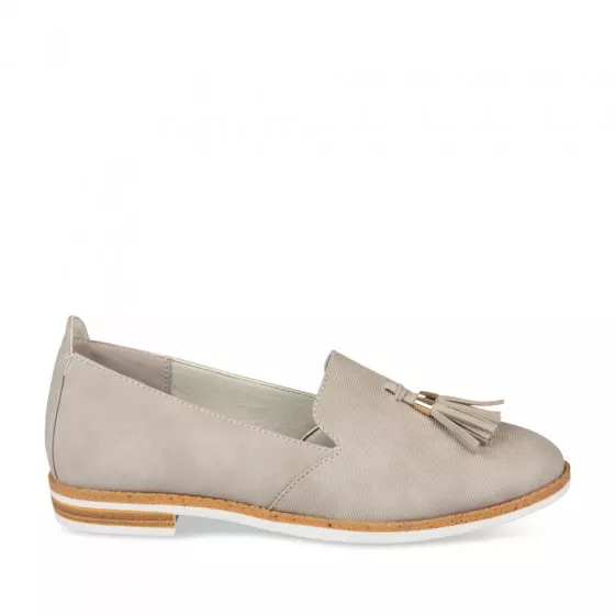 Mocassins GRIS VIA DONNA