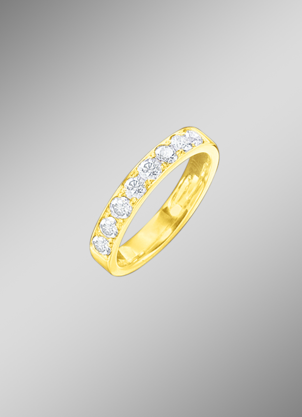 Memoire-Ring mit Brillanten