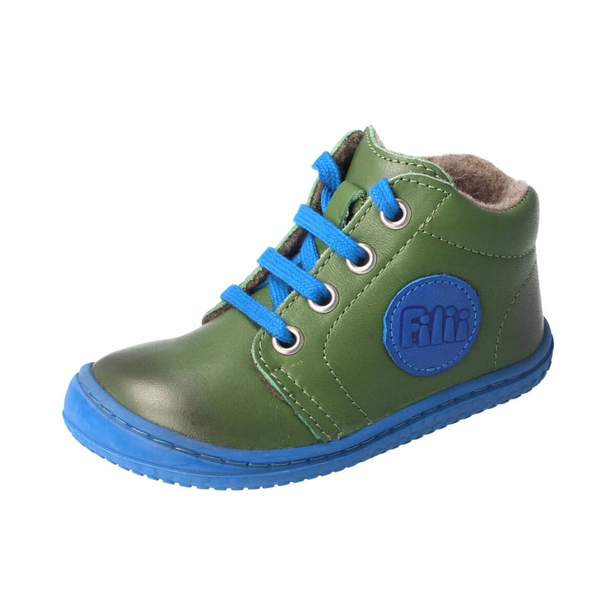 202111-F55 GECKnappa khaki woolfleece laces Weite/M