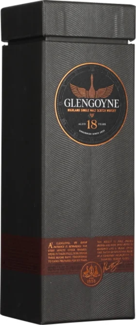 GLENGOYNE 18 YEARS SINGLE MALT 20CL