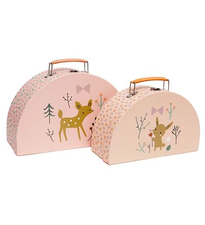 Petit Monkey Kufferts?t - 2 stk. - 28/24 cm - Deer