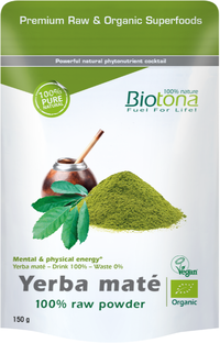 Biotona Yerba Mate Powder Raw 150GR