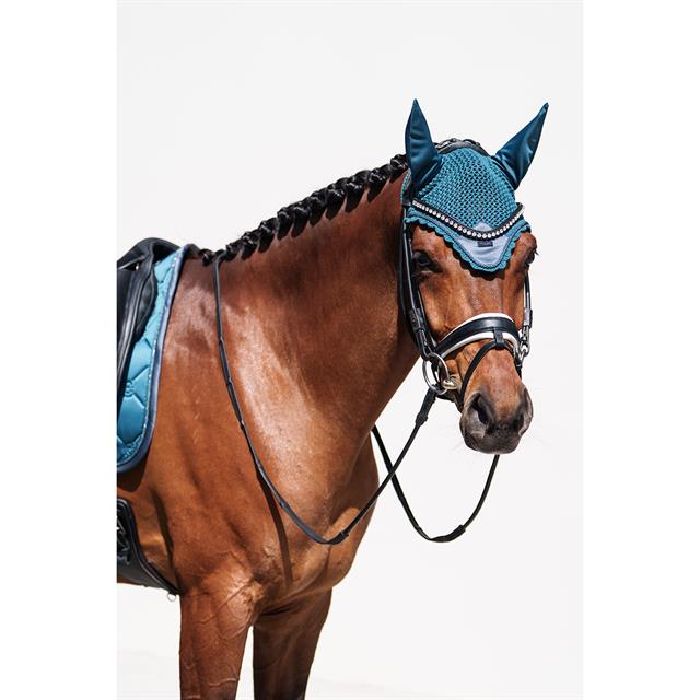 Oornetje Equestrian Stockholm Teal Blue Blauw