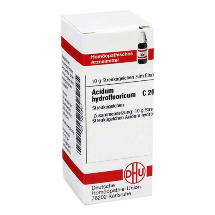 DHU Acidum hydrofluoricum C 200, 10 g