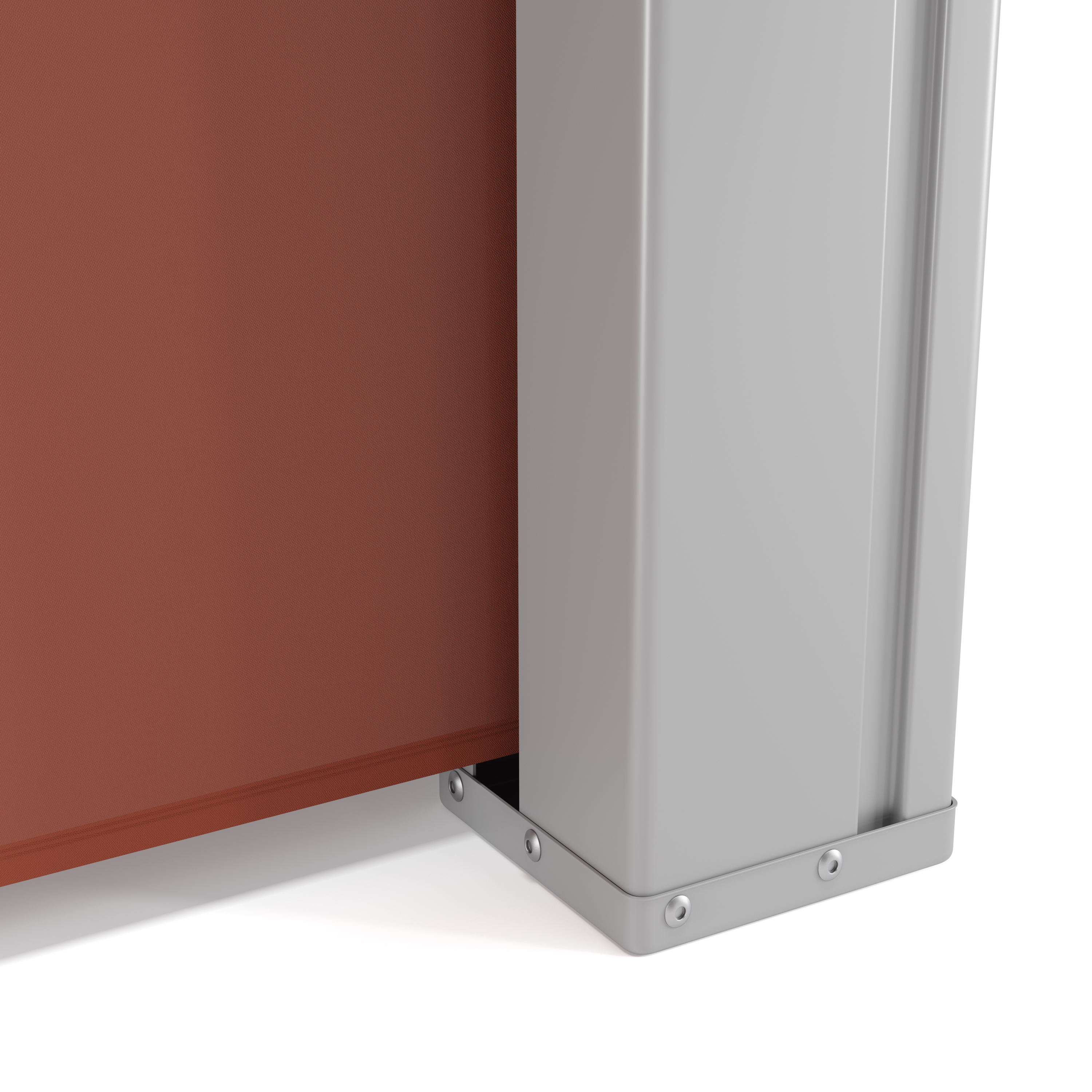 Doppelseitenmarkise 180 x 800 cm braun