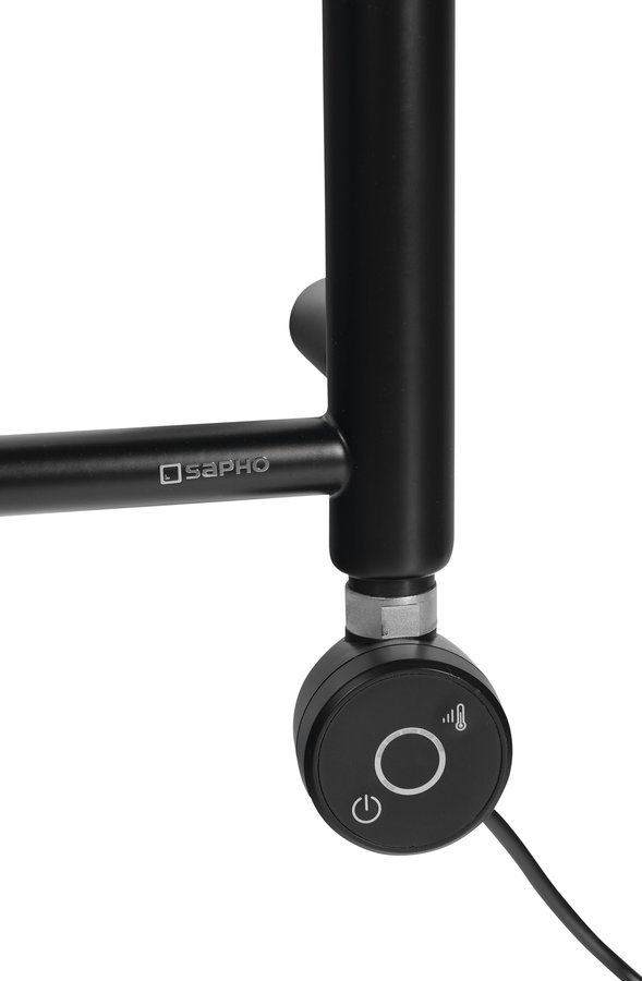 Sapho Wicher thermostatisch verwarmingselement zwart mat 400W