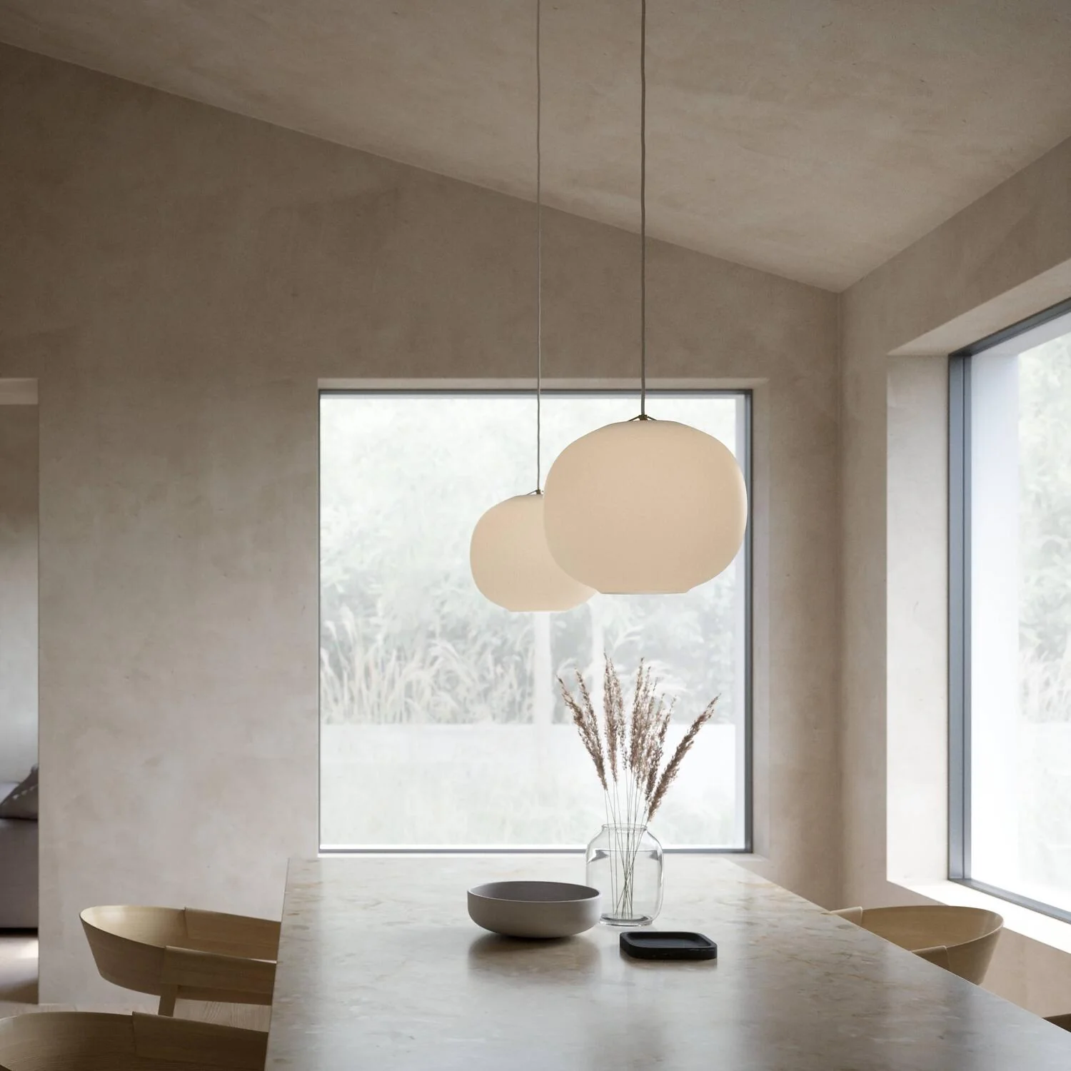 Design For The People  Navone pendel, stor - hvid