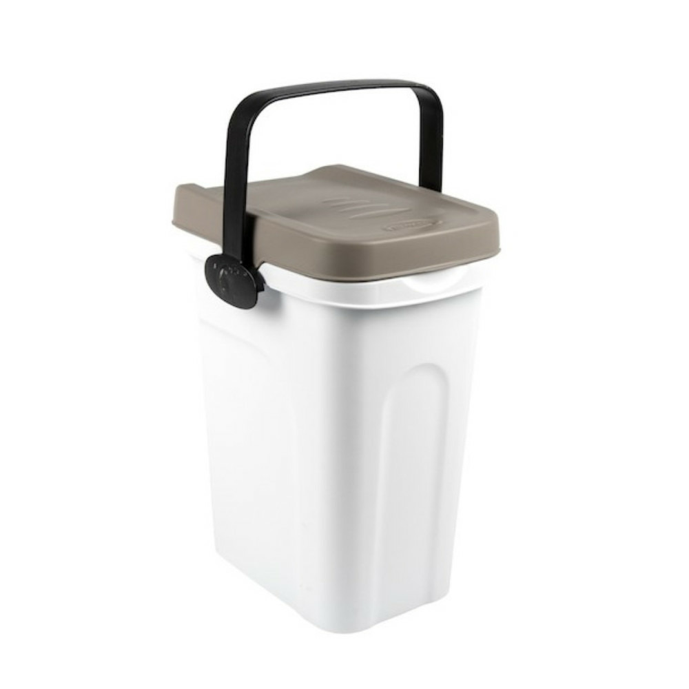 Boite a croquettes plastique hermétique de 7 litres, chien ou chat.