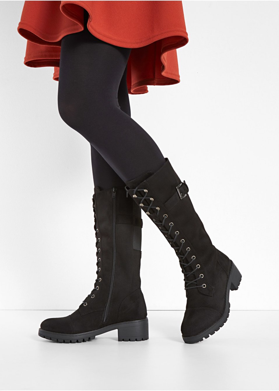 Bottes à lacets