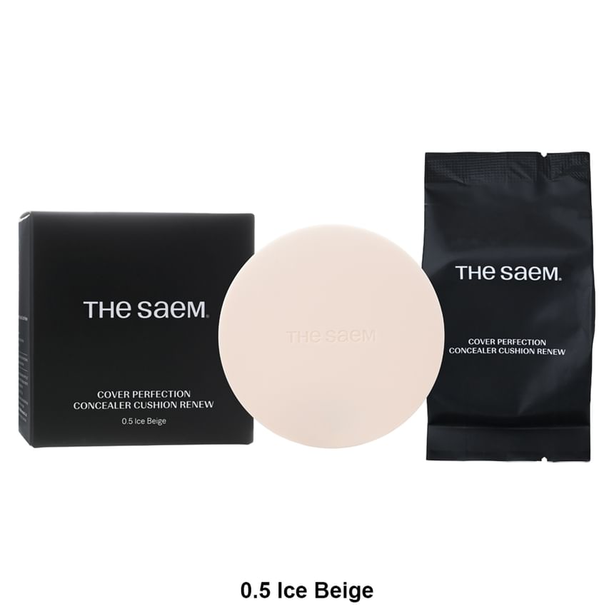 The Saem - Cover Perfection Concealer Cushion Set - 4 kleuren