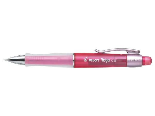 Stiftblyant Pilot Vega 0,5 transparent pink