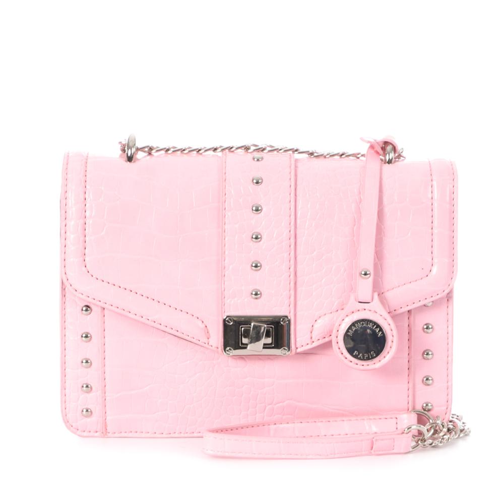 Manoukian Sac Bandoulière Rose Femme Manoukian Pauline