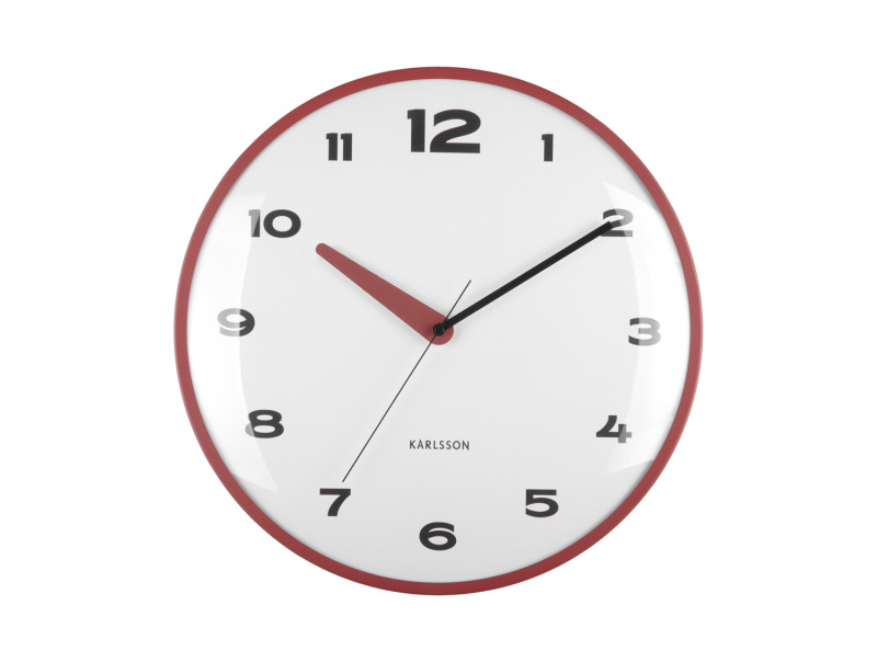 Wall Clock Brisk Dome KA6028BL Classic blue