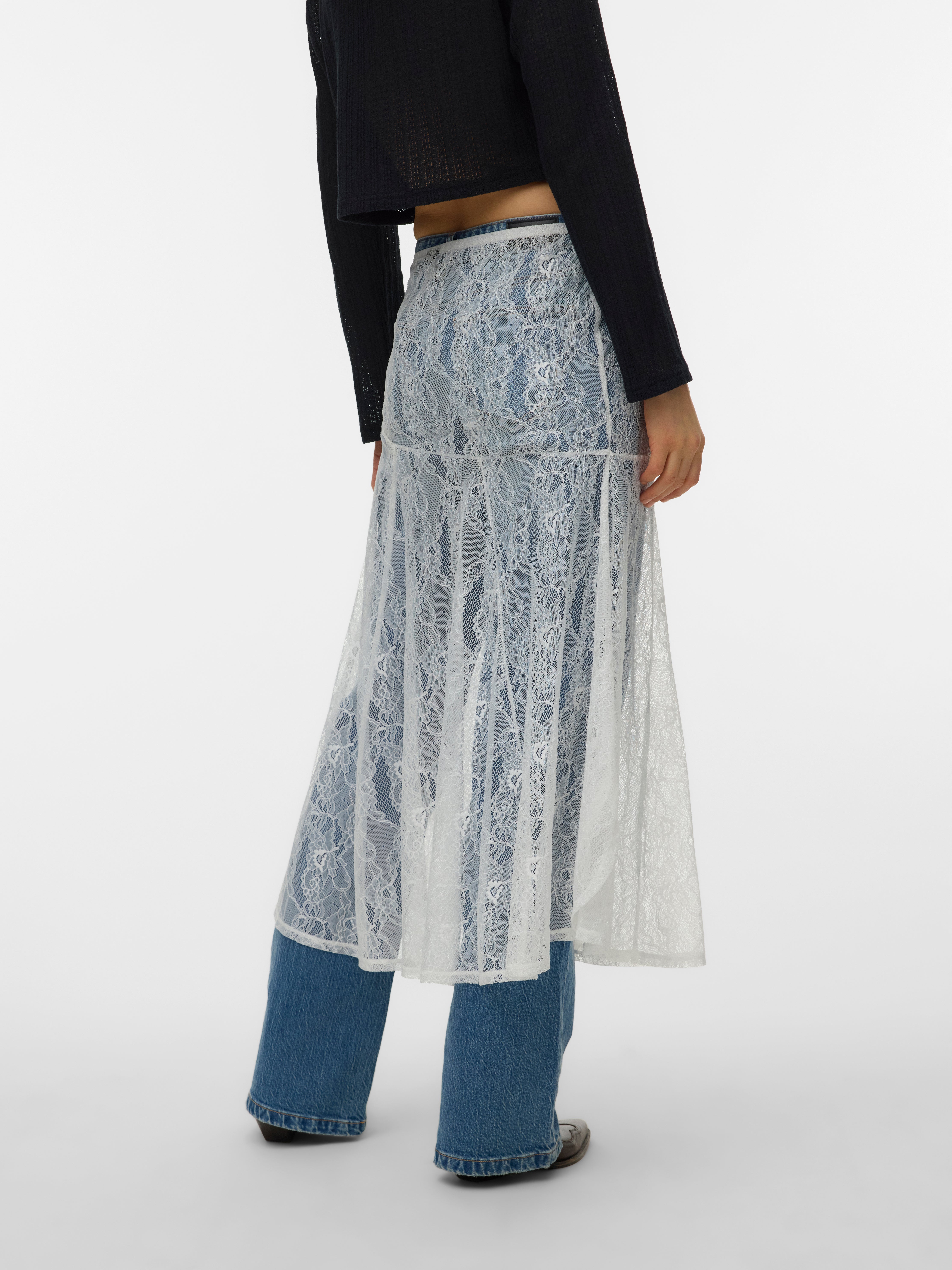 VMHARPER High waist Midi-rok