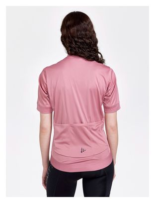Maillot manches courtes Craft Core Essence Rose Femme