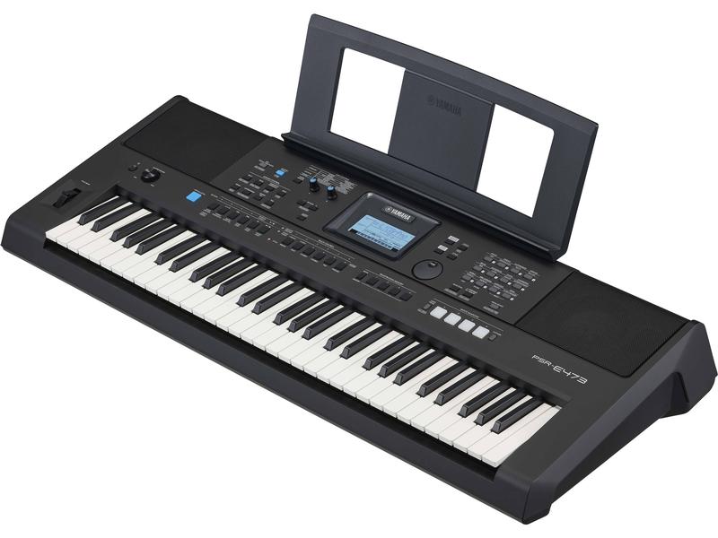 Yamaha Keyboard PSR-E473 Portables Keyboard mit Anschlagdynamik
