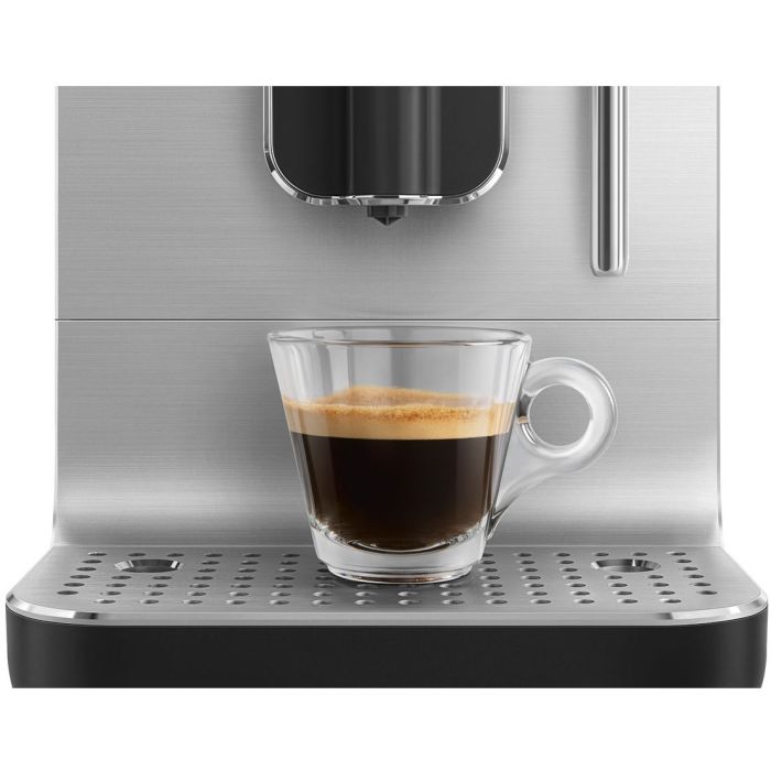 SMEG Kaffeevollautomat 50's Retro Style BCC02BLMEU Matt Schwarz