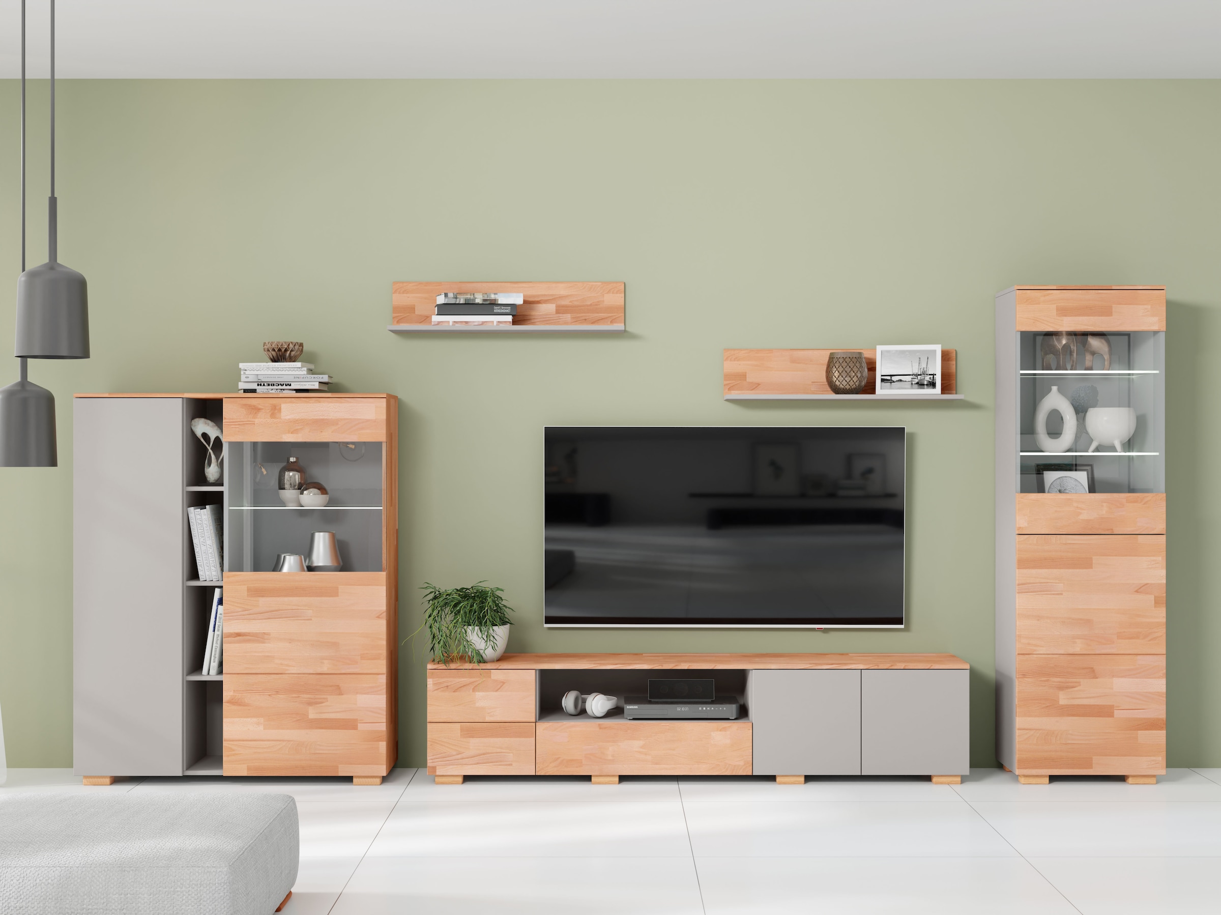 Home affaire Wohnwand 5 Stk. tlg.