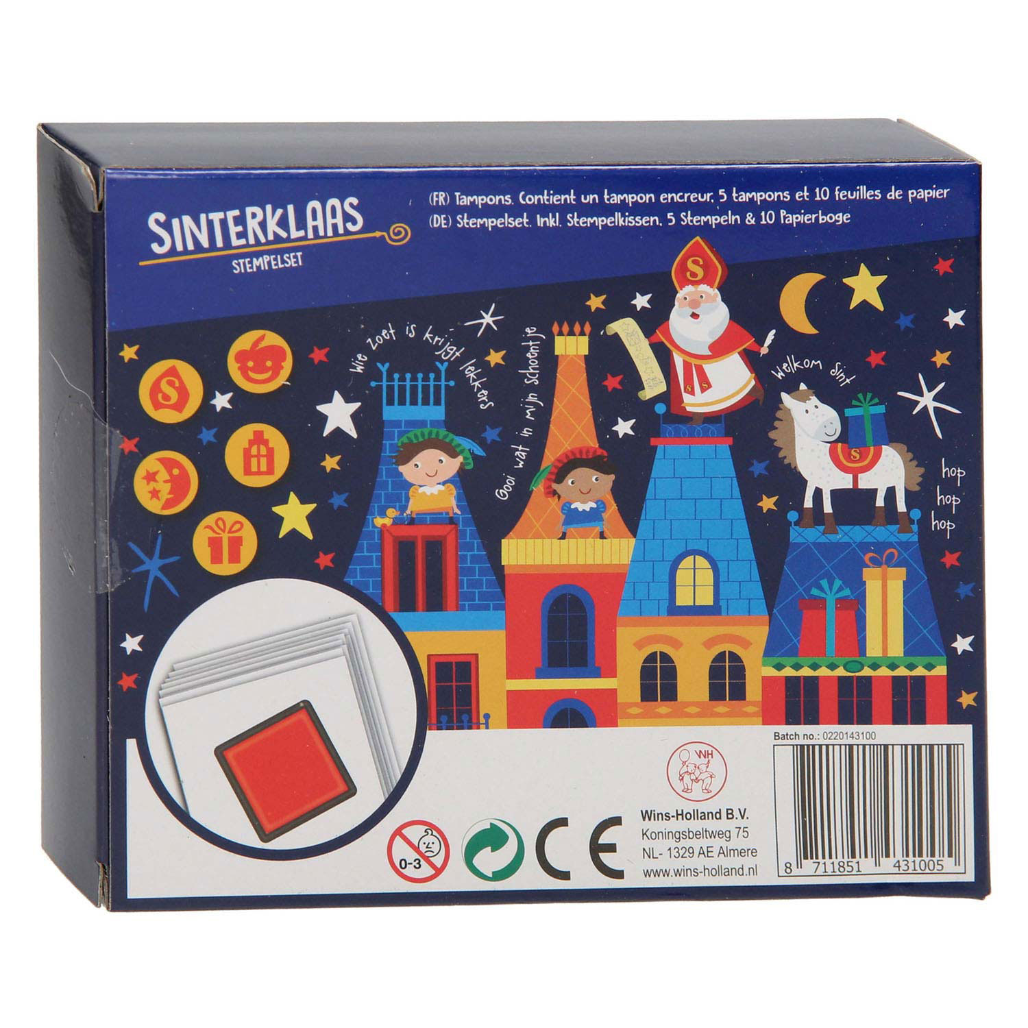 Stempelset Sinterklaas