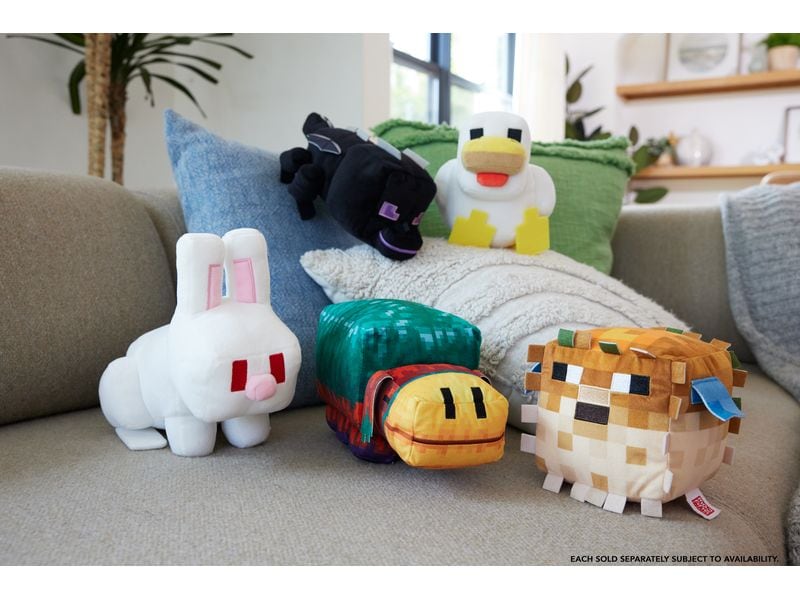 Mattel Minecraft Enderdrache Plüschfigur 20 cm Weiches Stofftier zum Sammeln