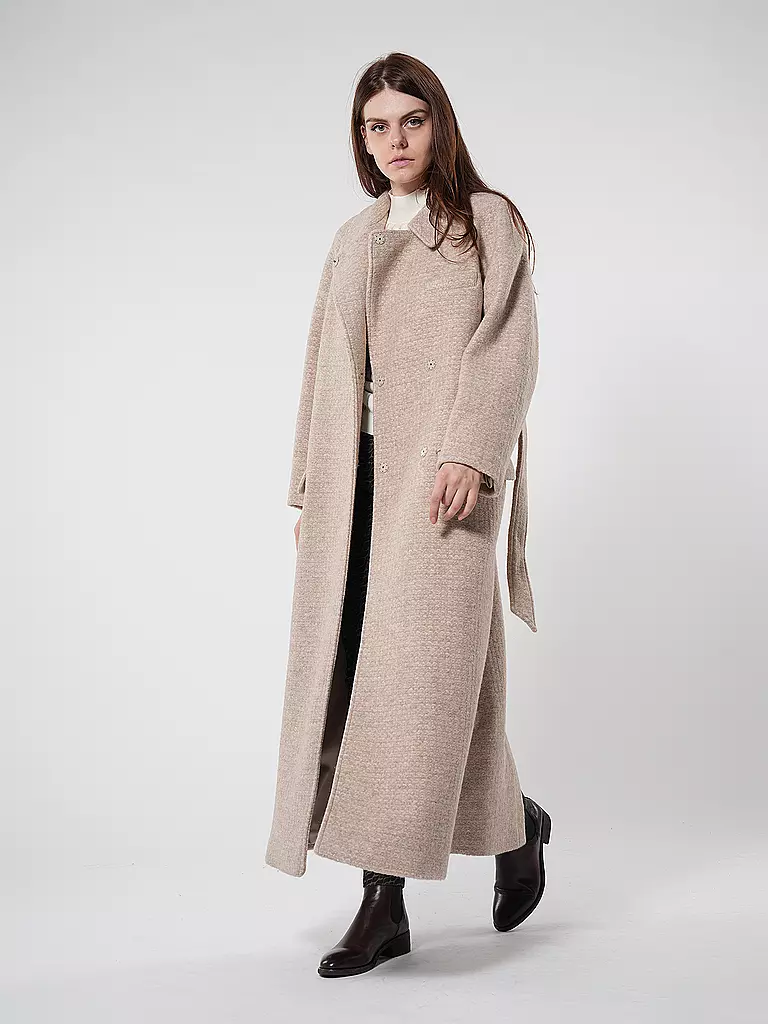 EMPORIO ARMANI Wollmantel  beige