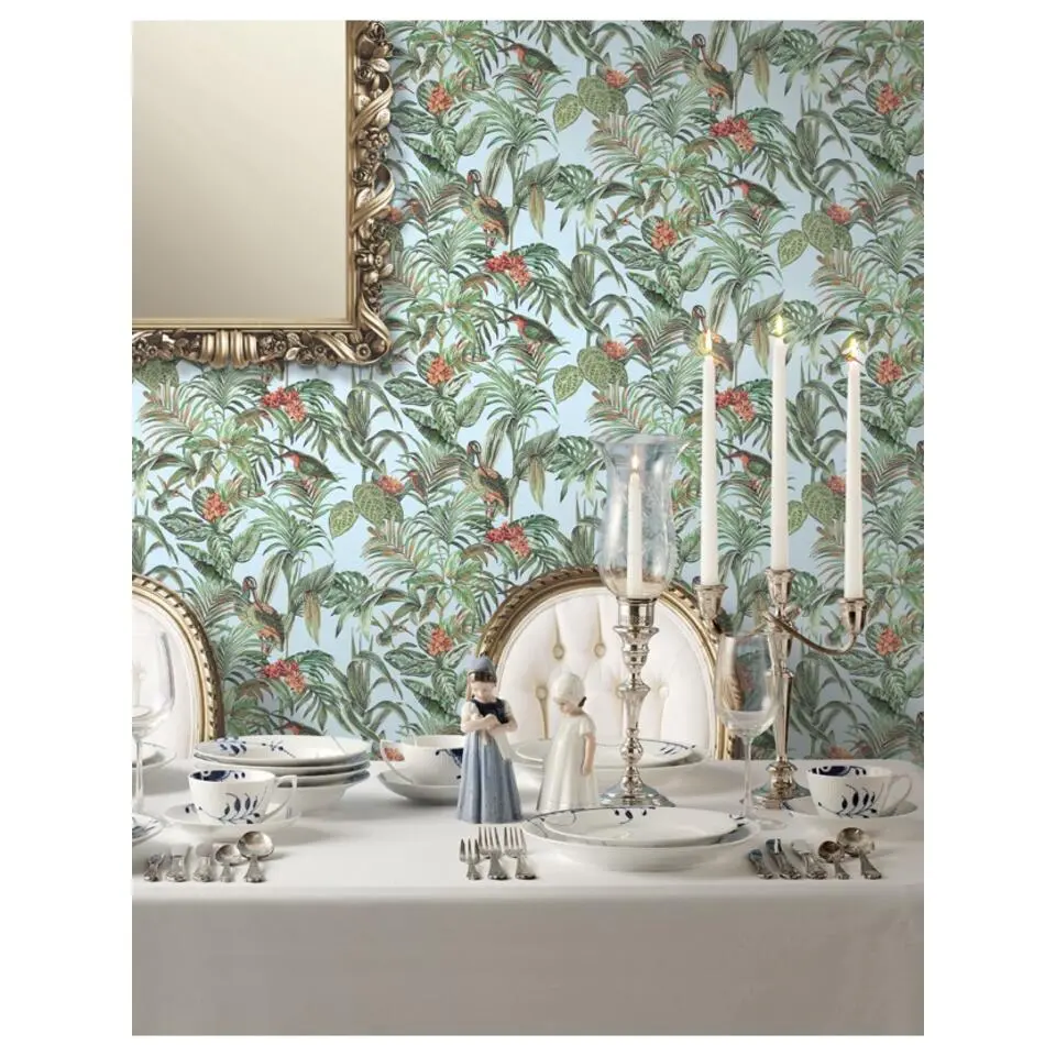 Dutch Wallcoverings - Wallstitch bird of paradise multi - 0,53x10,05m