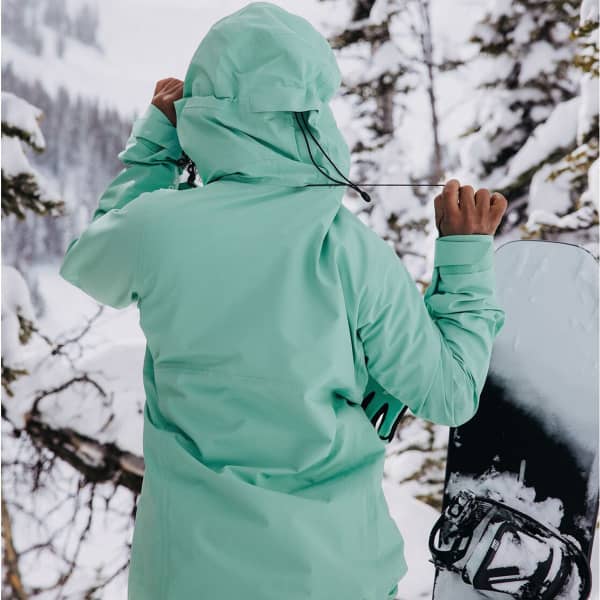 Veste de ski BURTON W AK GORE UPSHFT JK POWDER MINT