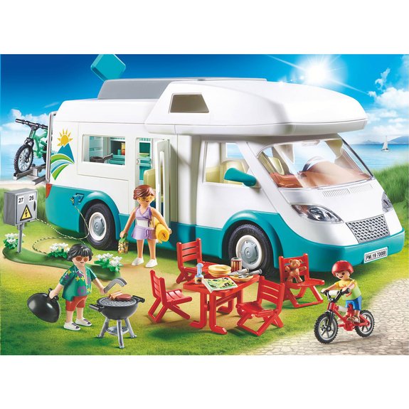 Famille et camping-car Playmobil Family Fun 70088
