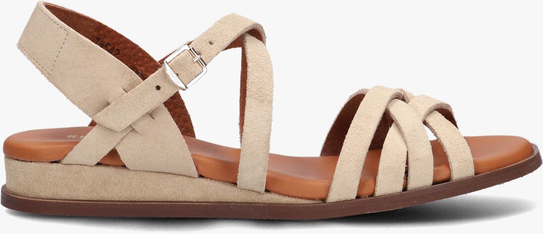 RED-RAG beige red-rag sandalen 79542 tiny wedge