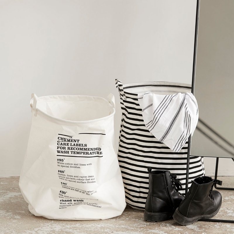 House Doctor Laundry Bag - Wash Instructions
