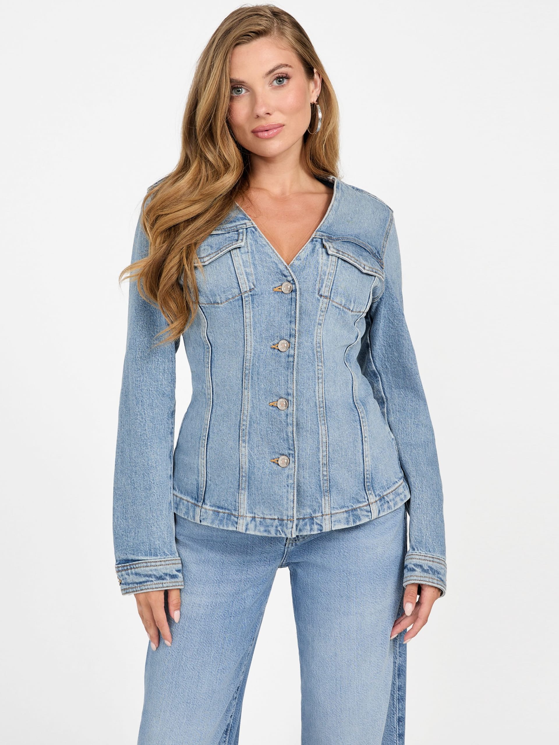 Blazer Eco Camille em Denim