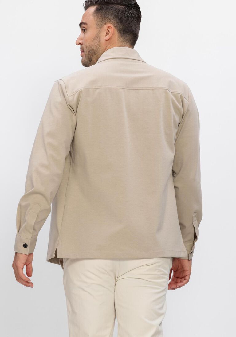 beige genti overshirts oaks shirt jacket