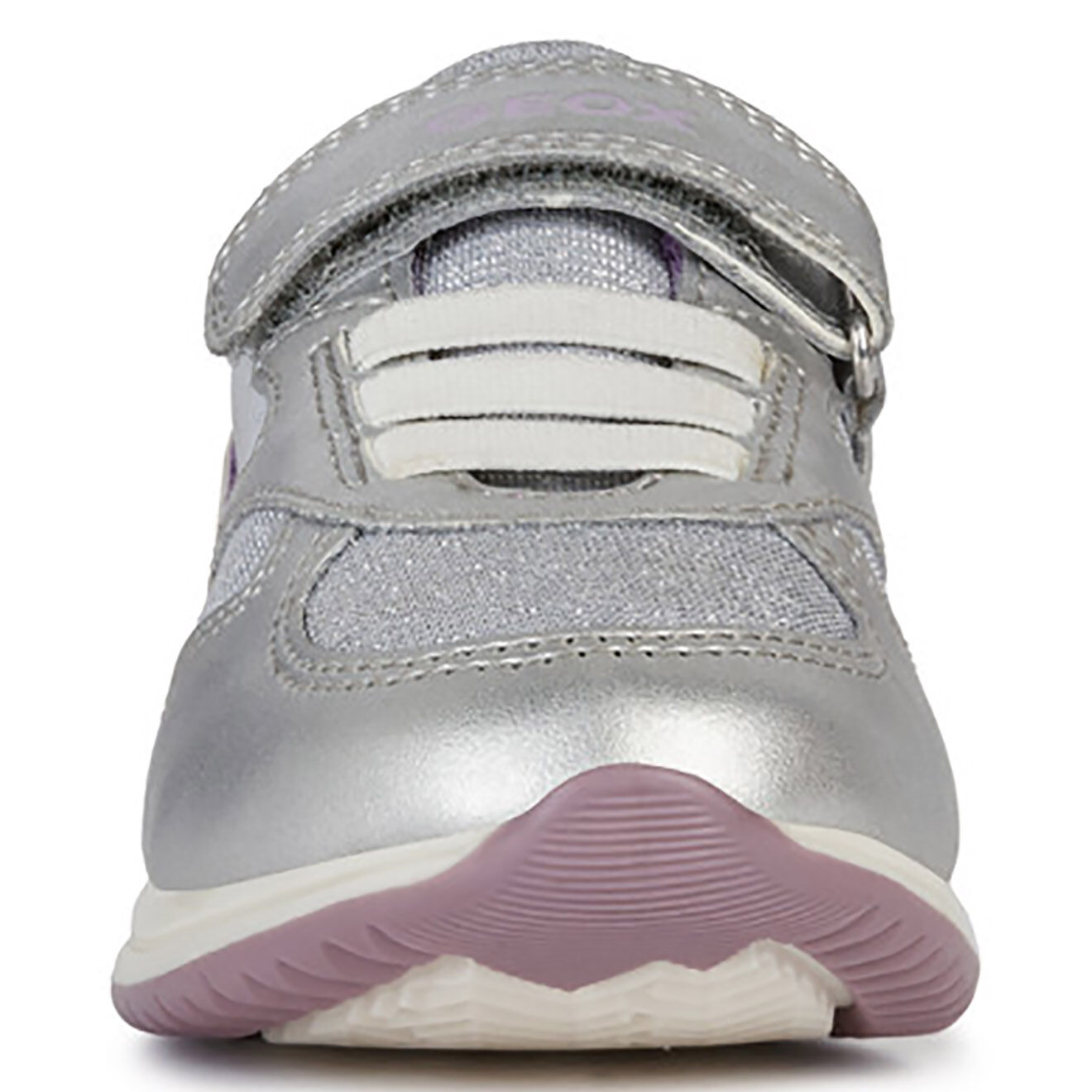 Geox Baskets Jensea argenté/lilas